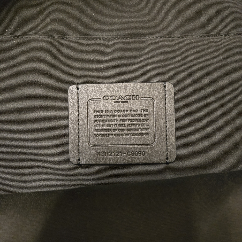 Coach Black and Red Checkered Backpack - image 5